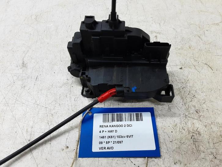 SERRURE DE PORTE AVANT DROITE Kangoo / Grand Kangoo (KW), Autos : Pièces & Accessoires, Carrosserie & Tôlerie, Renault, Avant