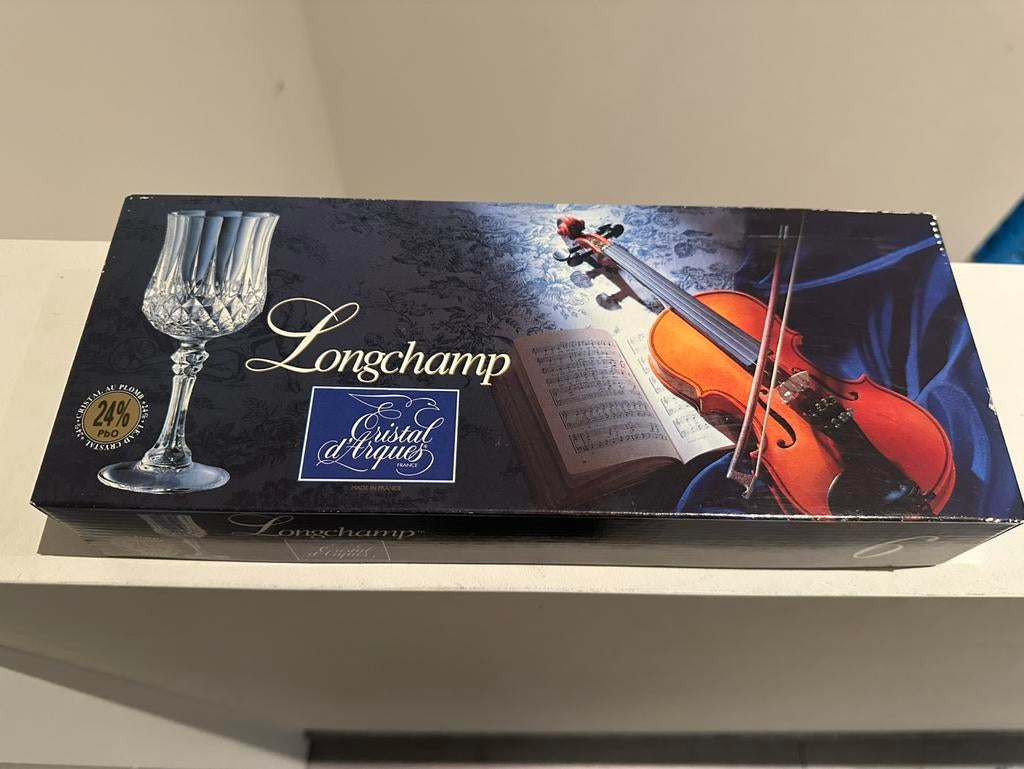 Longchamps Cristal d’arques 24% n7 5 cl, Enlèvement, Comme neuf