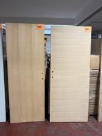 porte massif et plaquage chêne 73 - 78cm, Enlèvement, Neuf