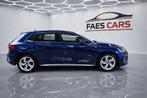 Audi A3 40 Tfsi  S-Line, Auto's, 4 cilinders, Blauw, Leder, 5 deurs