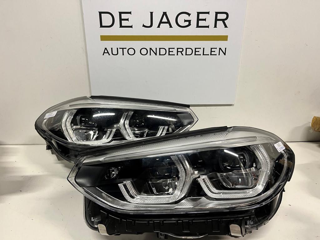 BMW X3 X4 G01 G02 ADAPTIVE LED KOPLAMPEN SET L + R 873965401, Auto-onderdelen, Verlichting, BMW, Gebruikt