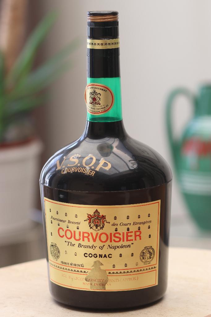 Publicité Cognac Courvoisier seau glace vintage 1970, Enlèvement ou Envoi