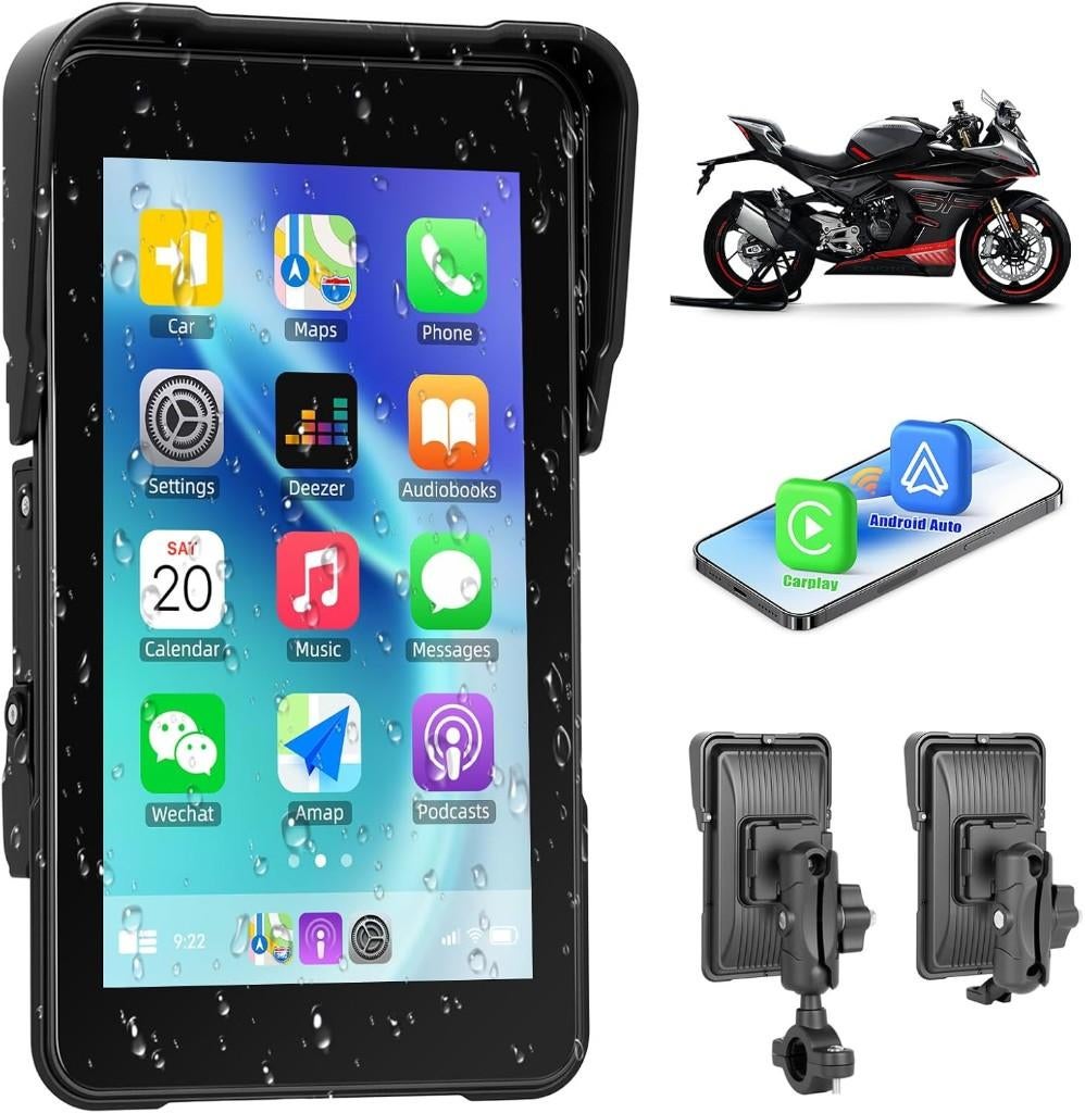 Moto Carplay Navi-scherm, Motoren, Ophalen of Verzenden, Nieuw