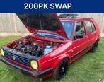 Golf 2 MK2 II 1.9 200 ch Stage 3 INTERCOOLER TDI GTD GTI, Autos, Volkswagen, Rouge, Achat, Diesel, Coupé