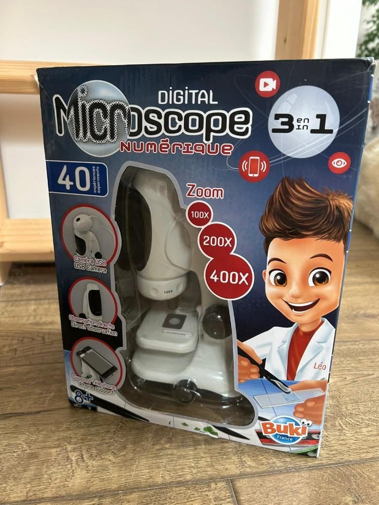 Digital microscope, Ophalen