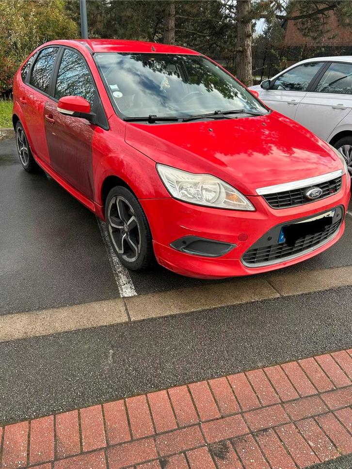 Ford focus, Autos, Ford, Particulier, Focus, Diesel, Euro 4, Berline, 5 portes, Boîte manuelle, Rouge, Enlèvement