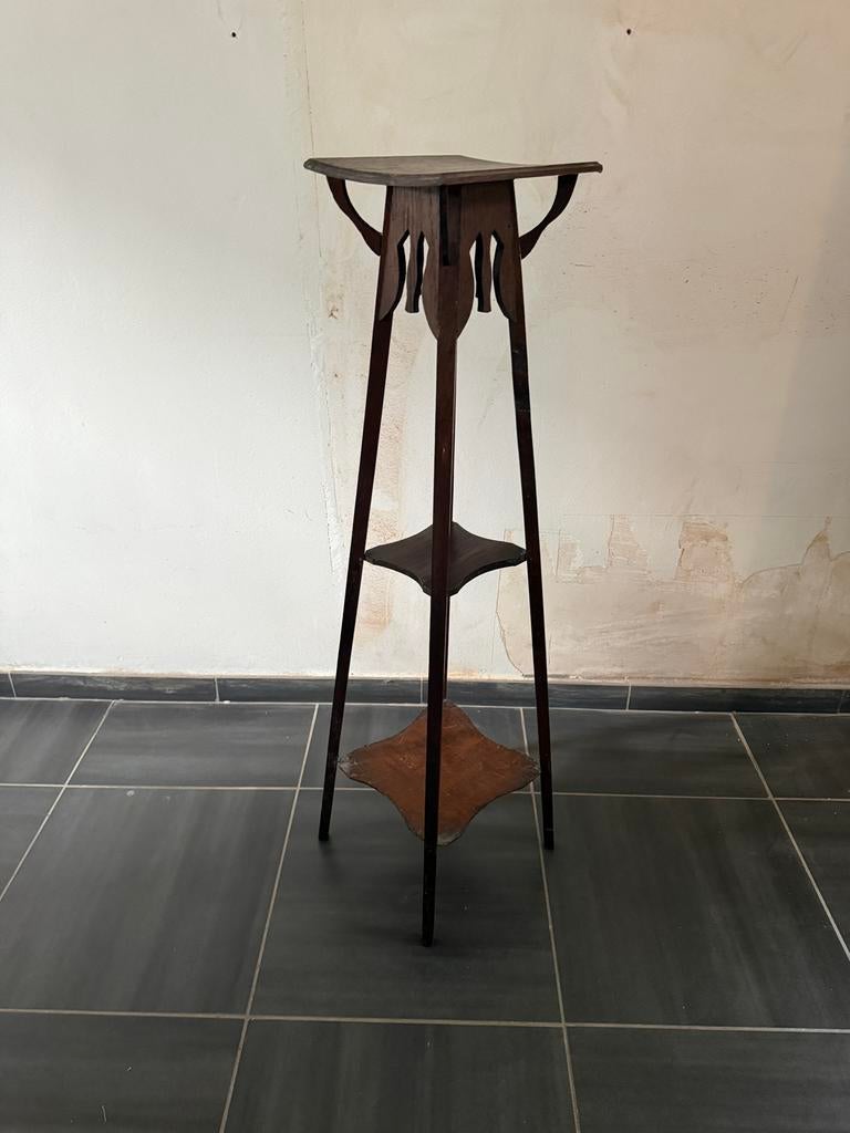 Guéridon en bois / Porte-plante, Maison & Meubles, No, Enlèvement, Utilisé, No