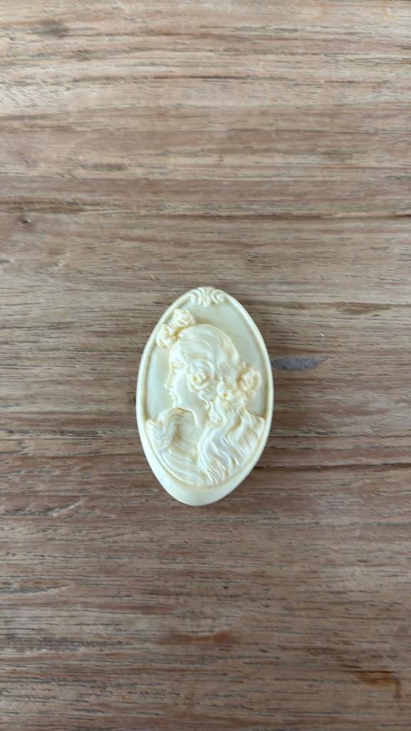 Medaillon in ivoor, Antiek en Kunst, Ophalen