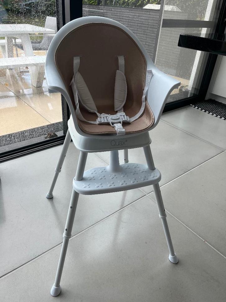 Quax Kinderstoel Ultimo 3 Meegroeistoel - White, Kinderen en Baby's, Kinderstoelen, Zo goed als nieuw, Meegroeistoel, Aanschuifbaar