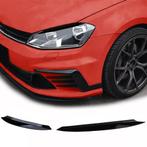 Booskijkers Koplamp spoiler Voor VW Golf 7 Glans Zwart, Verzenden