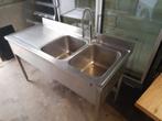 Horeca spoelbak/spoelbak/keukenapparatuur, Ophalen, Gebruikt, 200 cm of meer, 75 cm of meer