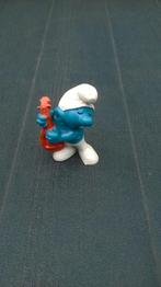 Smurf met luit - variant 2.0013, Ophalen of Verzenden, Gebruikt, Muzieksmurf, Poppetje, Figuurtje of Knuffel