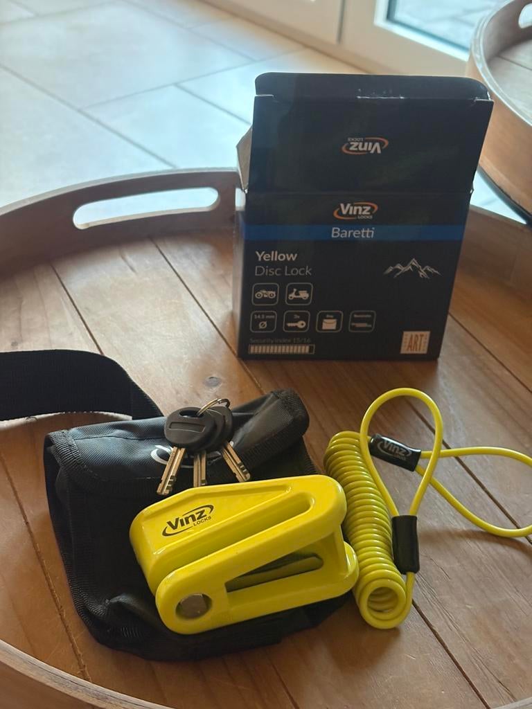 Schijfremslot (juist uit de verpakking), Ophalen, Nieuw