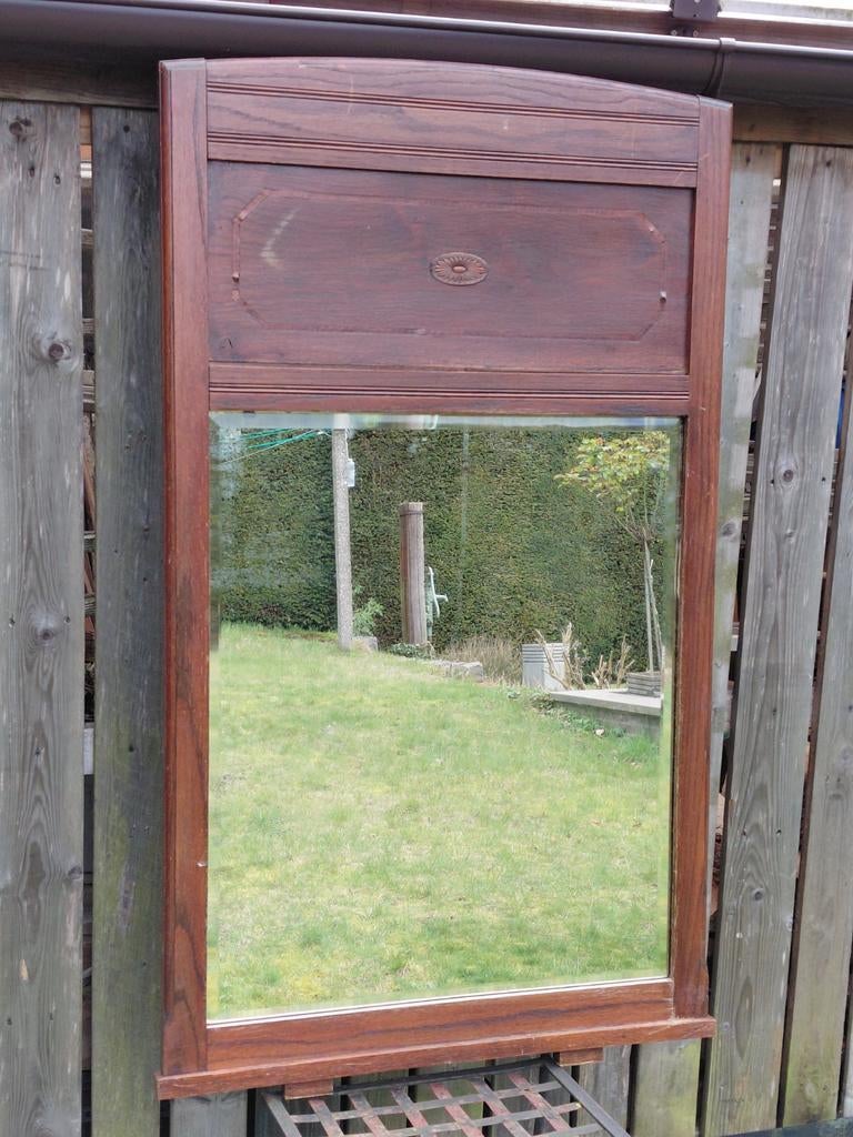 Oude kader met spiegel, Antiek en Kunst, Ophalen