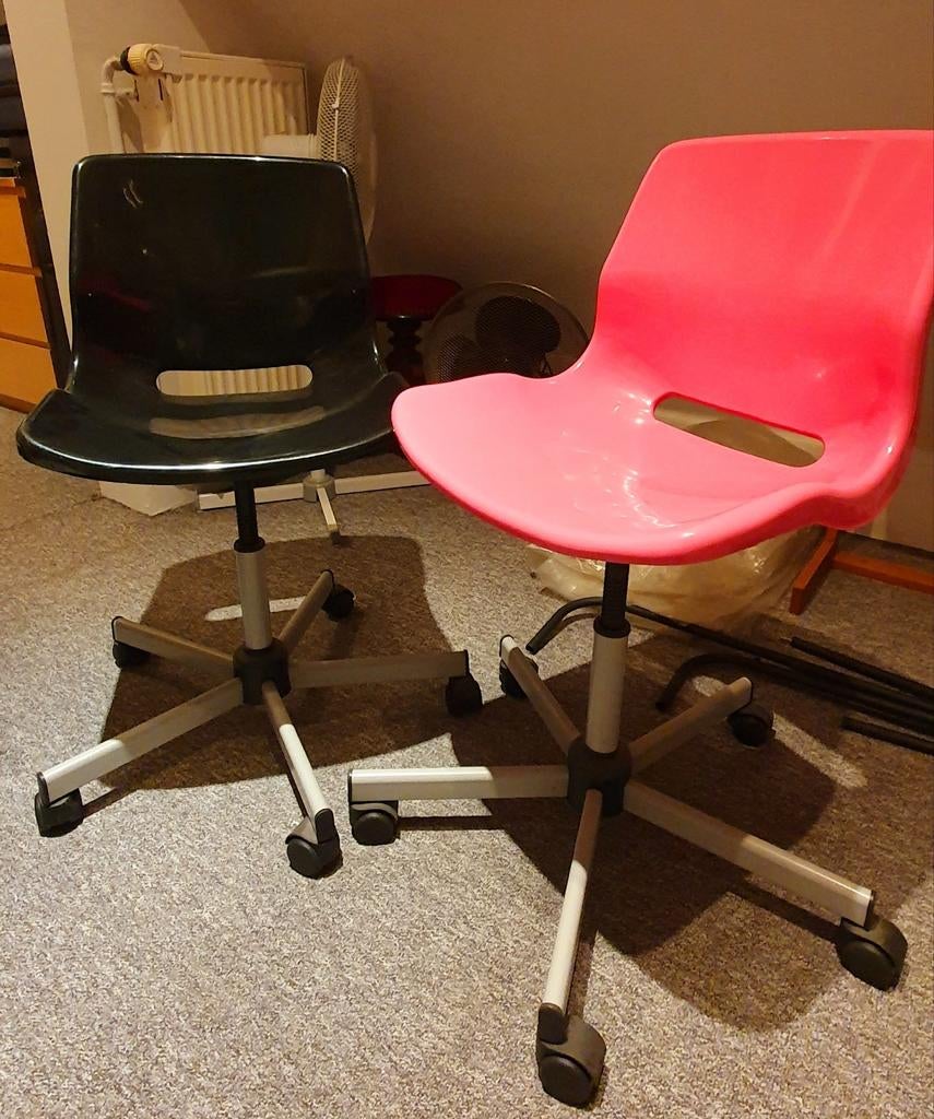 Chaises de bureaux enfants, Enlèvement, Rose