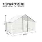 kippenren metaal - 3x2x2m, Dieren en Toebehoren, Ophalen, Nieuw, Kippenhok of Kippenren