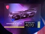 MSI GeForce RTX 4070 GAMING X Slim, Computers en Software, Videokaarten, Ophalen of Verzenden, Zo goed als nieuw