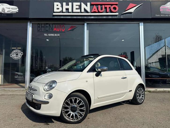 Fiat 500C 500C 1.2i/AIRCO/MUTLIMEDIA/GARANTIE 12MOIS, Auto's, Fiat, Bedrijf, Te koop, 500C, ABS, Airbags, Airconditioning, Bluetooth