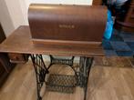 Antieke Singer naaimachine met tafel en voetpedaal – werkend, Antiek en Kunst, Antiek | Naaimachines, Ophalen