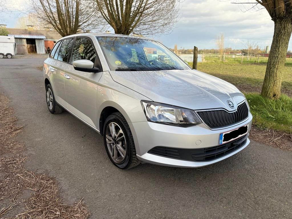 Skoda Fabia 1.4 TDi Break ACC 2015, Autos, Achat, Cruise Control, Noir, 5 portes