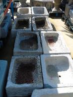 bac auge pierre bleu, jardinière, grand choix voir photos !!, Jardin & Terrasse, Moins de 30 cm, Pierre, Enlèvement, Utilisé