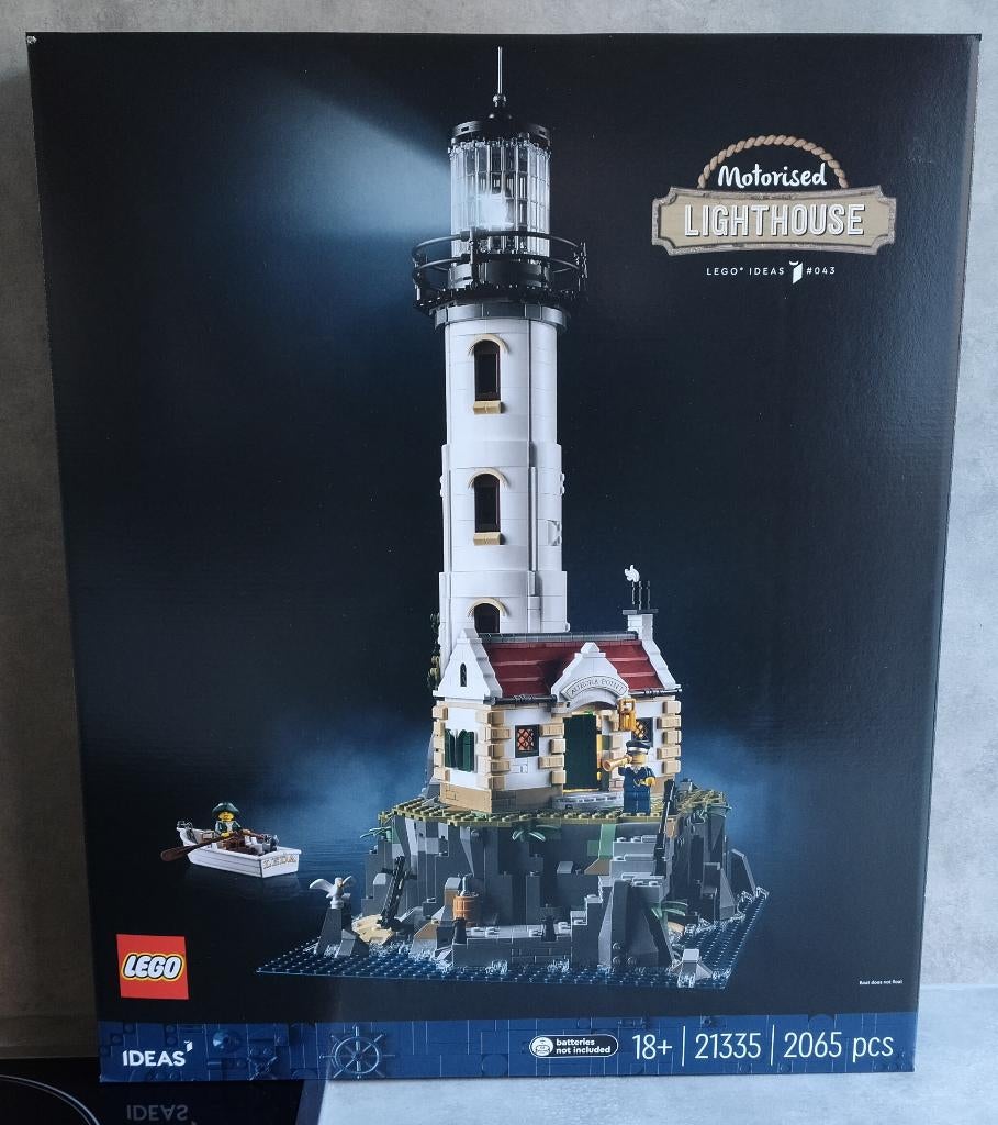 lego ideas 21335 gemotoriseerde vuurtoren, Lego, Nieuw, Ophalen of Verzenden, Ideas