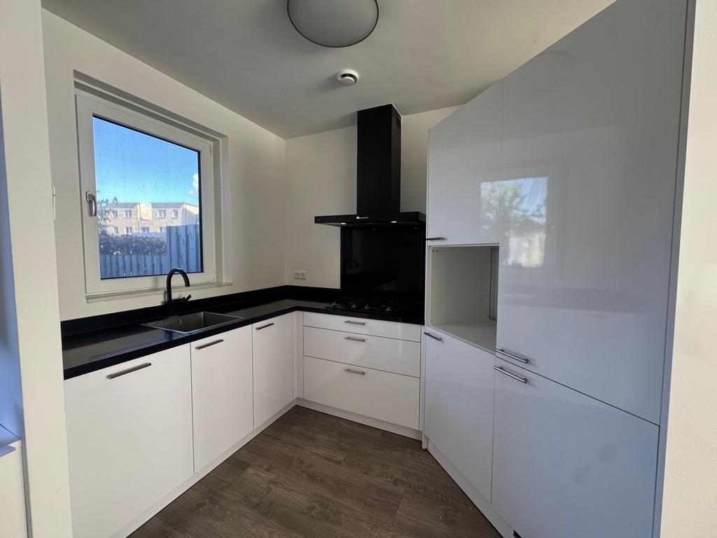 Complete Nette Hoekkeuken + Apparatuur + GEDEMONTEERD, Huis en Inrichting, Keuken | Complete keukens, Hoekkeuken, Wit, Composiet