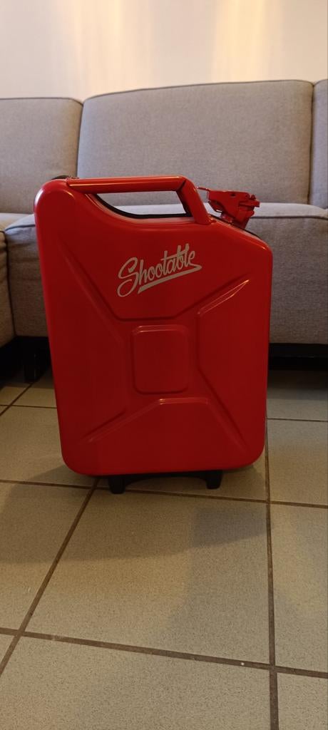 Rode metalen jerrycan koffer, Motoren, Accessoires | Koffers en Tassen, Ophalen