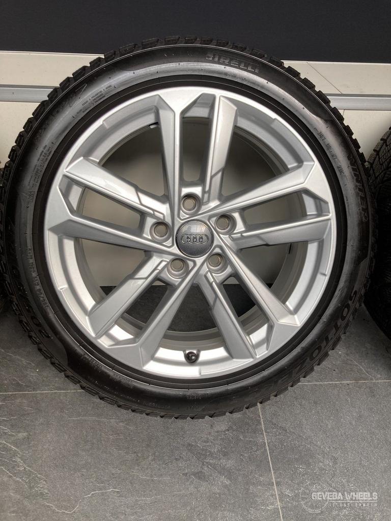 17” originele Audi A3 8P 8V 8Y velgen + winterbanden 5x112, Autos : Pièces & Accessoires, Pneus & Jantes, Pneus et Jantes, Pneus hiver