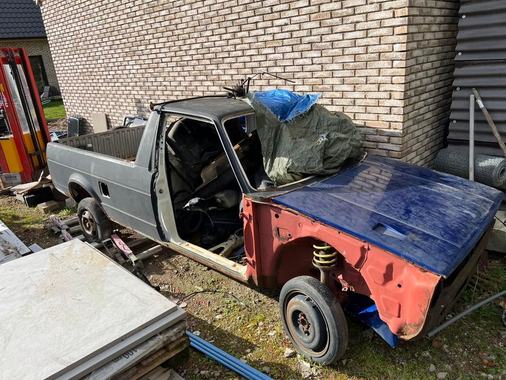 Caddy mk1 diesel 1.6d project, Voorwielaandrijving, Particulier, Overige carrosserie, 2 deurs