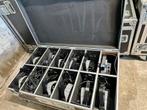 12x showtec compact tri ledpar in flightcase, Ophalen, Zo goed als nieuw