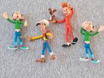 LOT 4 stripfiguren, Lucky Luke, Robbedoes... (hoogte 12cm +), Ophalen of Verzenden, Gebruikt