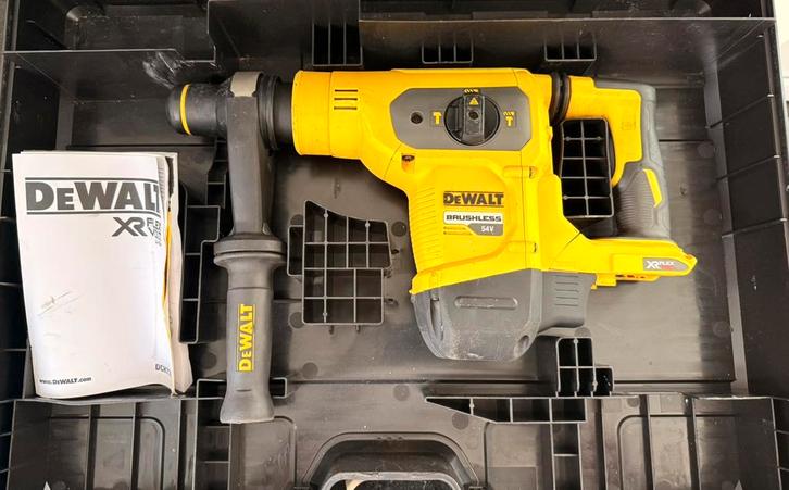 DeWalt DCH481 54v combihamer FlexVolt, Bricolage & Construction, Outillage | Foreuses, Utilisé, Marteau perforateur et/ou Marteau piqueur