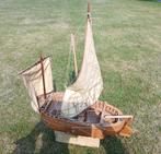 Scheepsmaquette in hout, Ophalen