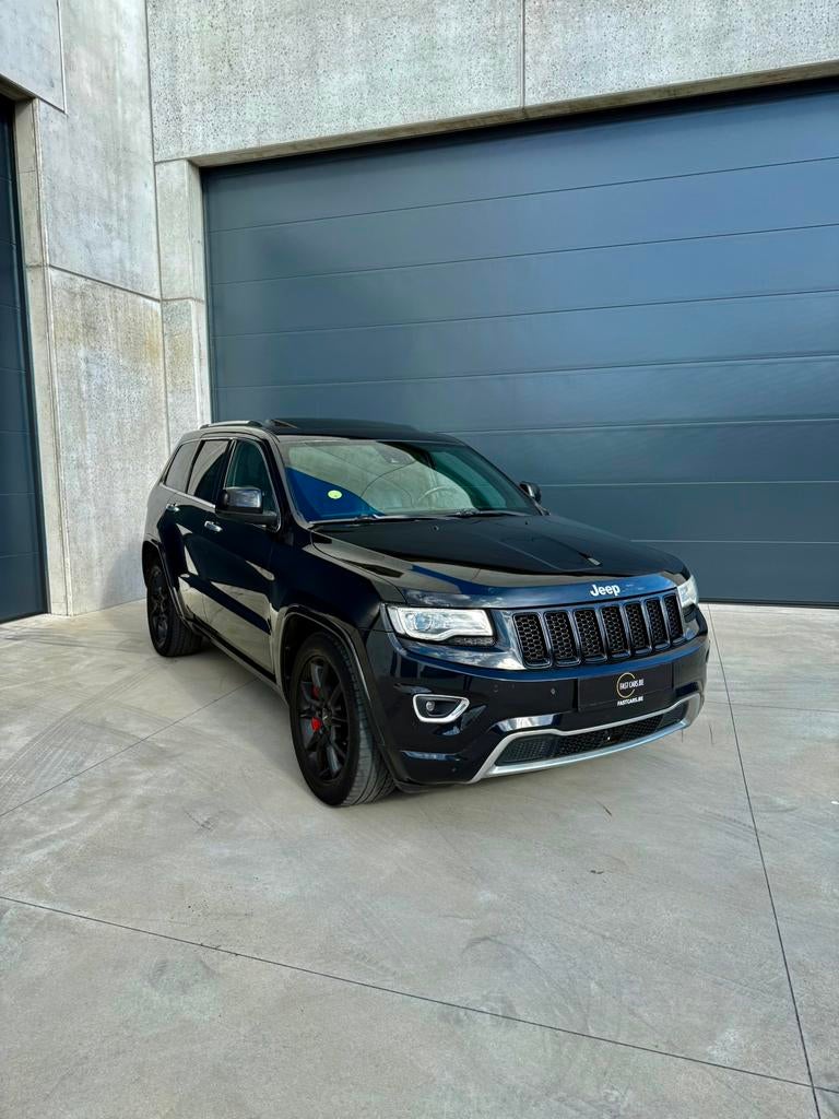 JEEP - GRAND CHEROKEE - PANO - NAVI - LUCHTVERING - CAMERA, Auto's, Automaat, Euro 5, Zwart, Leder