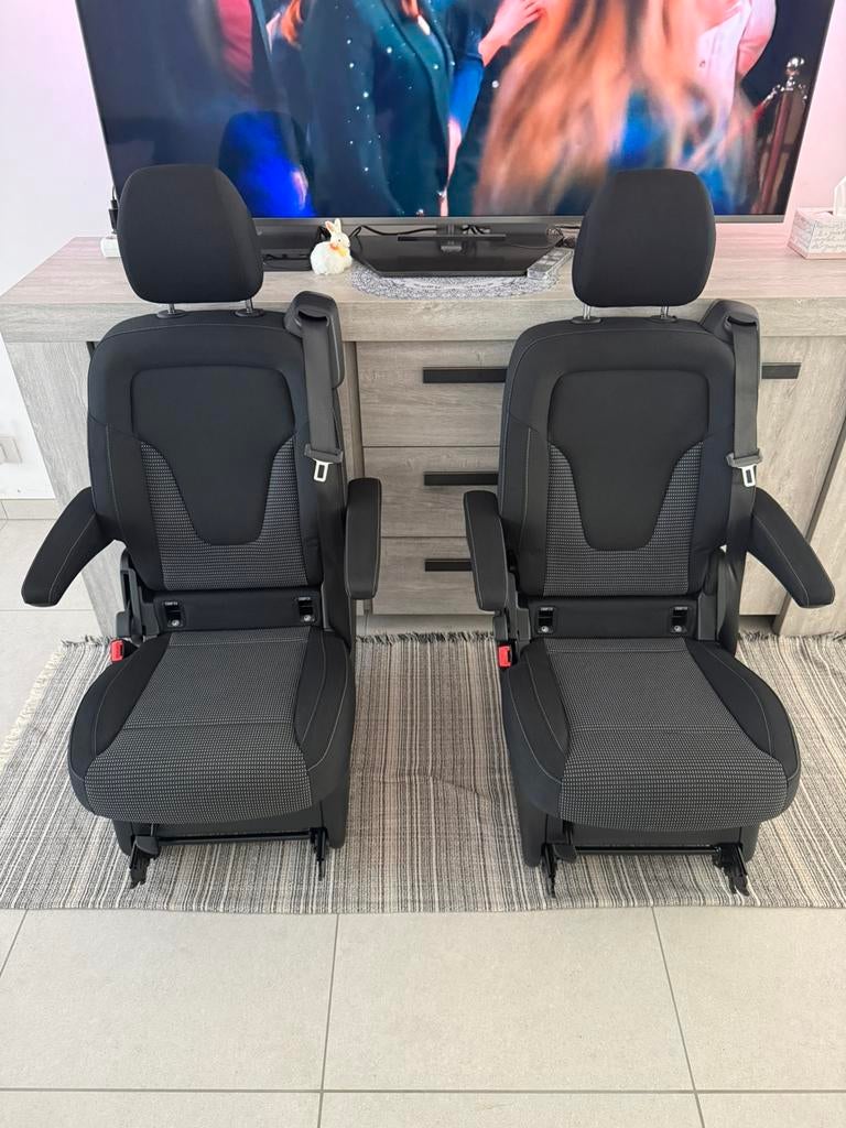 Tissu 2 places pour Mercedes Classe V W447, Autos : Pièces & Accessoires, Enlèvement, Utilisé, Mercedes-Benz