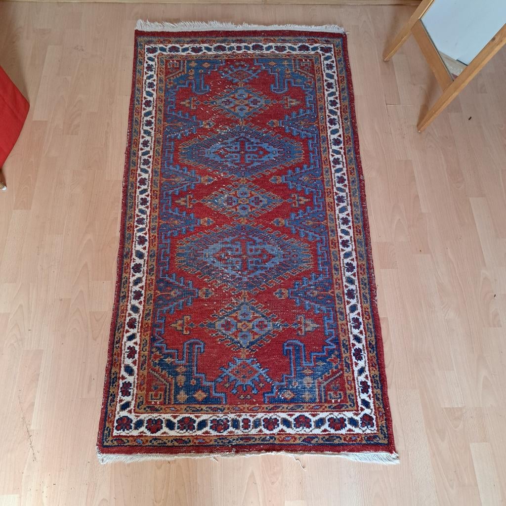 Tapis oriental, Maison & Meubles, Ameublement | Tapis & Moquettes, Enlèvement, Bleu