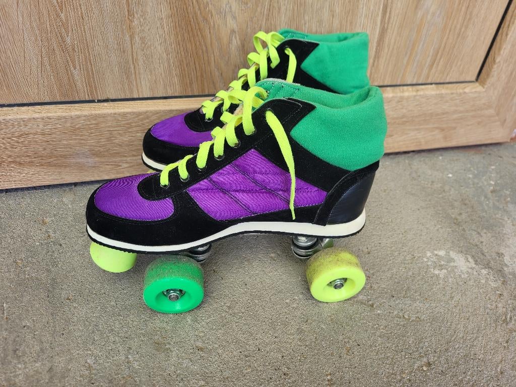 Patin a roulette vintage, Sports & Fitness, Enlèvement, Utilisé, Autres types