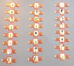 24 bagues cigare serie 5 couvre chefs militaires anglais, Enlèvement ou Envoi, Utilisé, Bagues de cigare