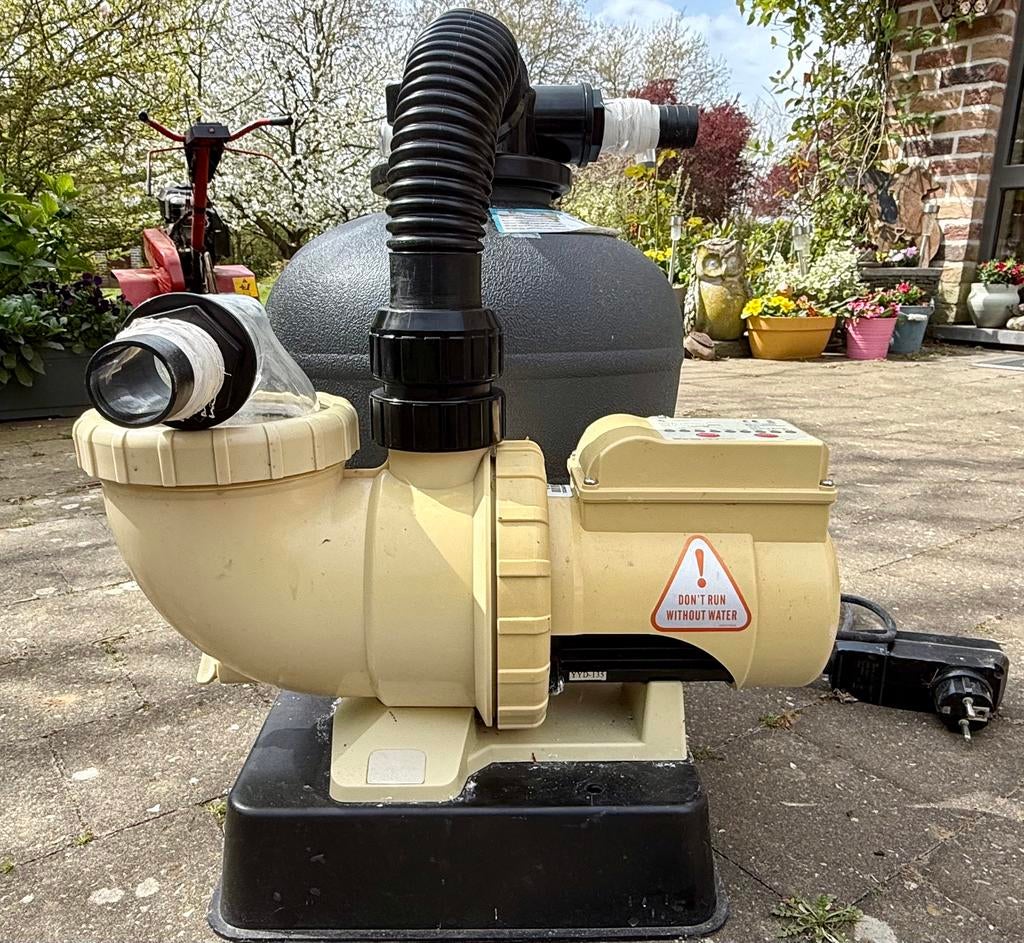 Pompe et filtre à sable de, Jardin & Terrasse, Enlèvement, Comme neuf, Filtre