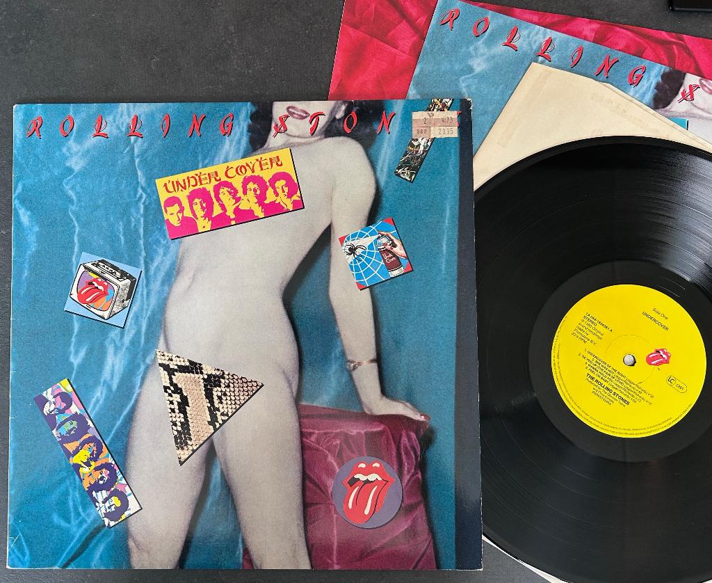 ROLLING STONES - Undercover ( LP; NMINT ), Cd's en Dvd's, Vinyl | Rock, Zo goed als nieuw, Poprock, 1980 - 1989, 12 inch, Verzenden