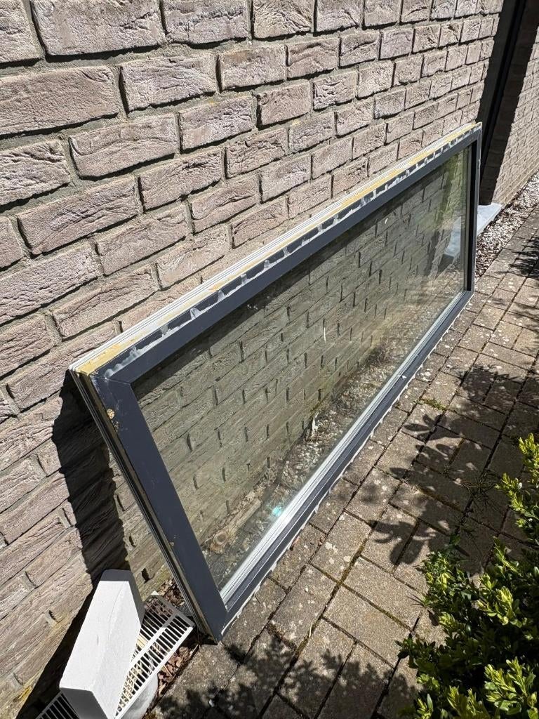 Châssis de fenêtre PVC de réemploi H= 2140mm / L= 886mm, Bricolage & Construction, Vitres, Châssis & Fenêtres, Double vitrage