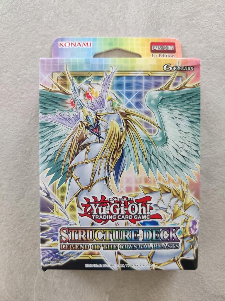 Yu-Gi-Oh! Structure Deck (Crystal Beasts), Ophalen, Nieuw, Speeldeck