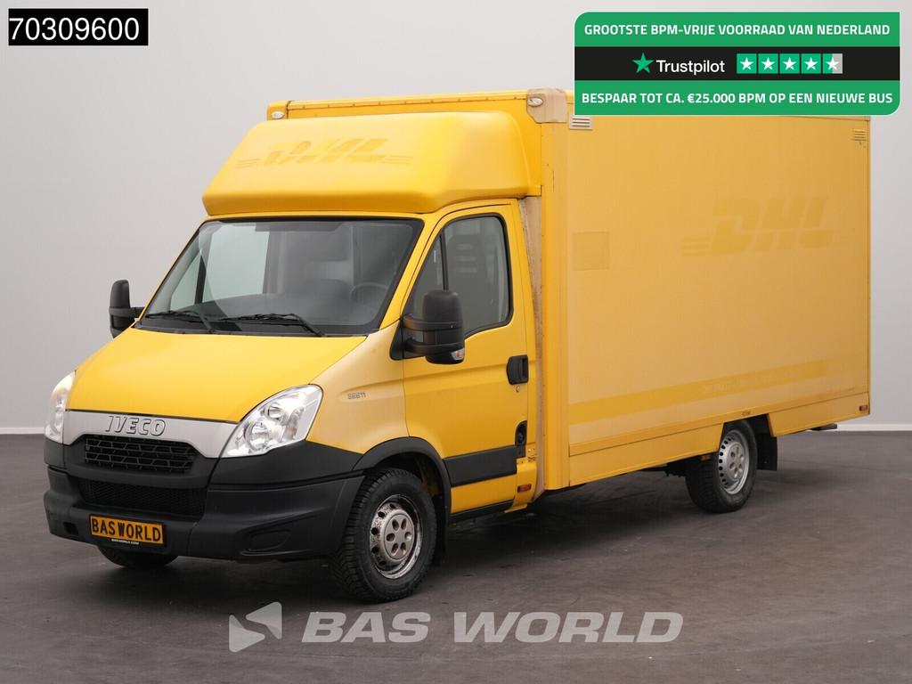Iveco Daily 35S11 Automaat Luchtvering Zijdeur Bakwagen Meub, Auto's, Bestelwagens en Lichte vracht, Bedrijf, Te koop, Achteruitrijcamera