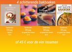 VIER SCHITTERENDE BAKBOEKEN, Ophalen of Verzenden, Zo goed als nieuw, Taart, Gebak en Desserts