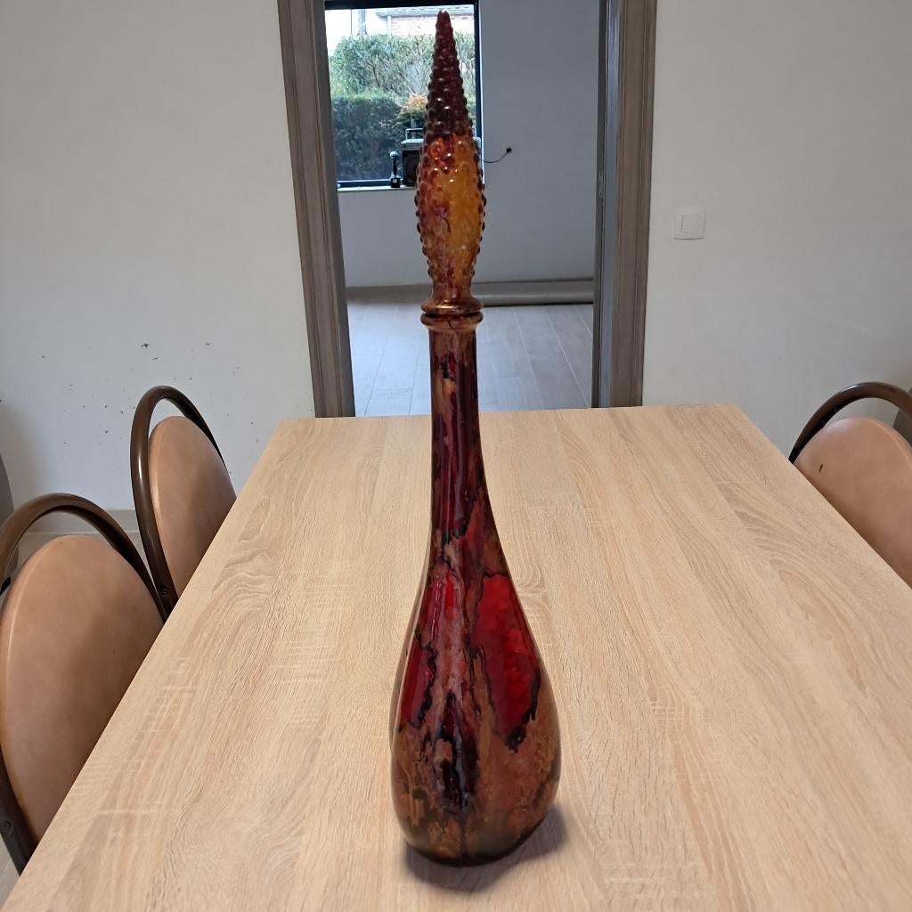 Glazen karaf "Rossini Empoli", Antiquités & Art, Antiquités | Verre & Cristal, Enlèvement