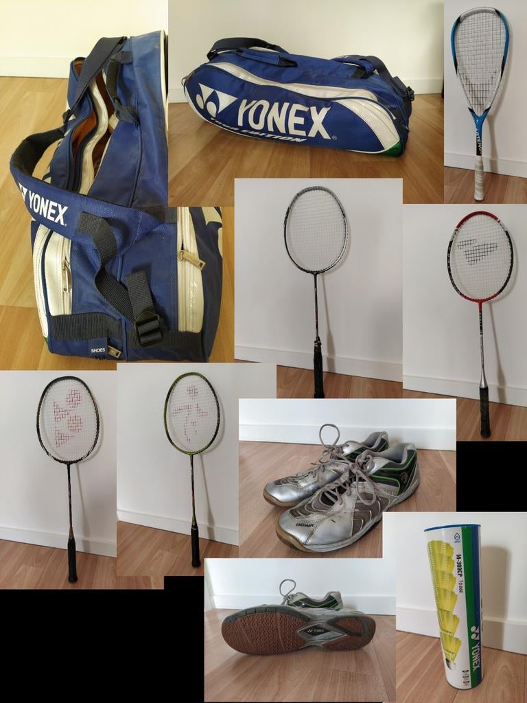 Badminton en squash spullen, Sports & Fitness, Badminton, Enlèvement ou Envoi