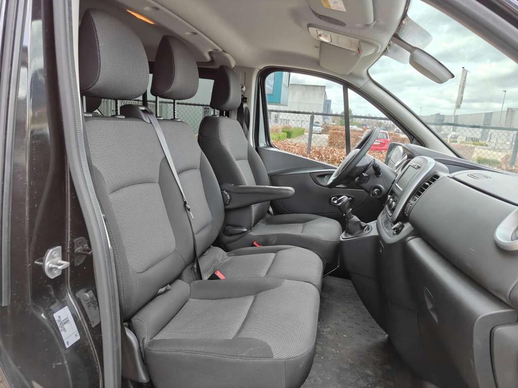 Fiat Talento 2.0D Dubbele Cabine/CAM/Trekhaak/Cruise, Auto's, Voorwielaandrijving, Stof, Gebruikt, Zwart