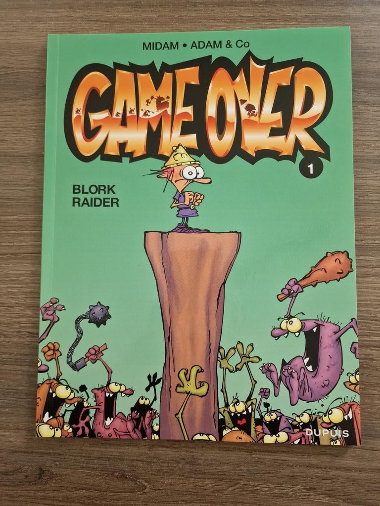 Strips. Game over, Ophalen of Verzenden, Zo goed als nieuw, Midam - Adam, Meerdere stripboeken