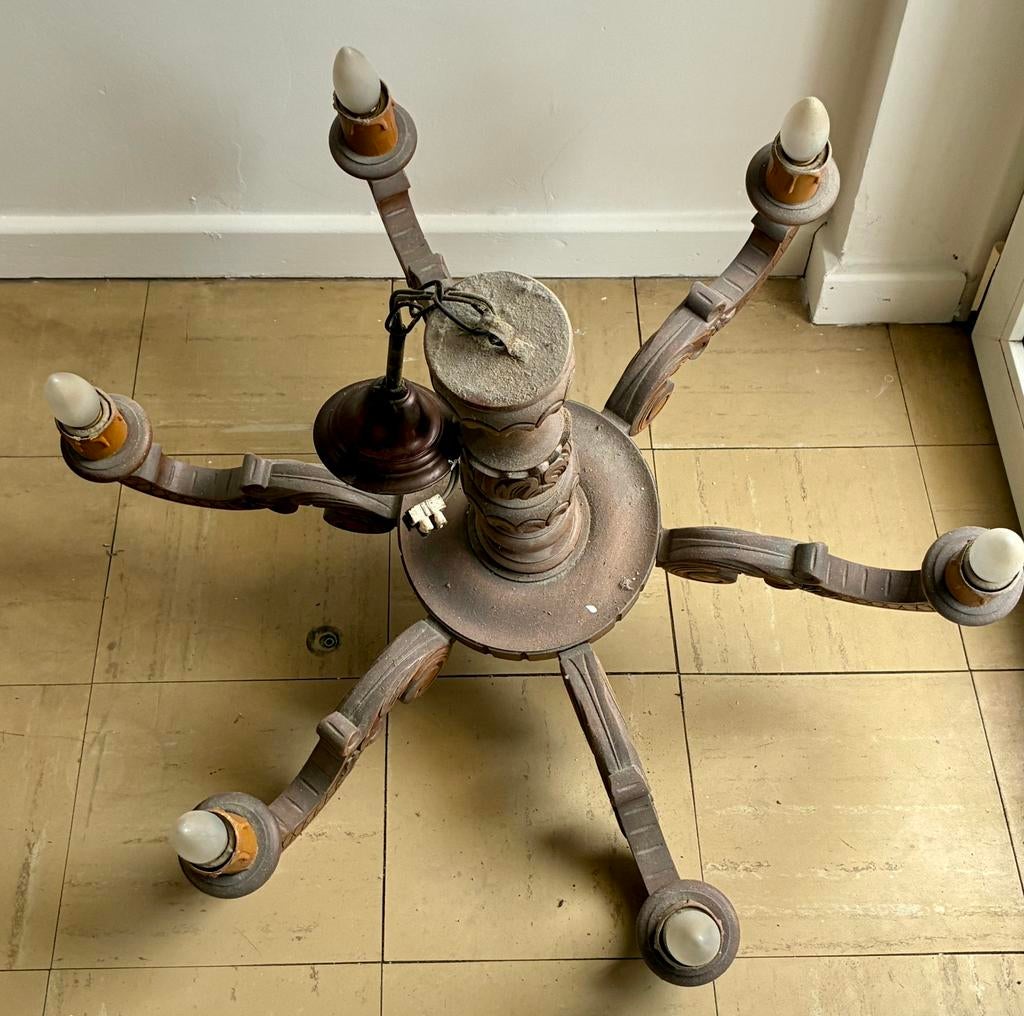 Lustre en bois, Antiquités & Art, Enlèvement